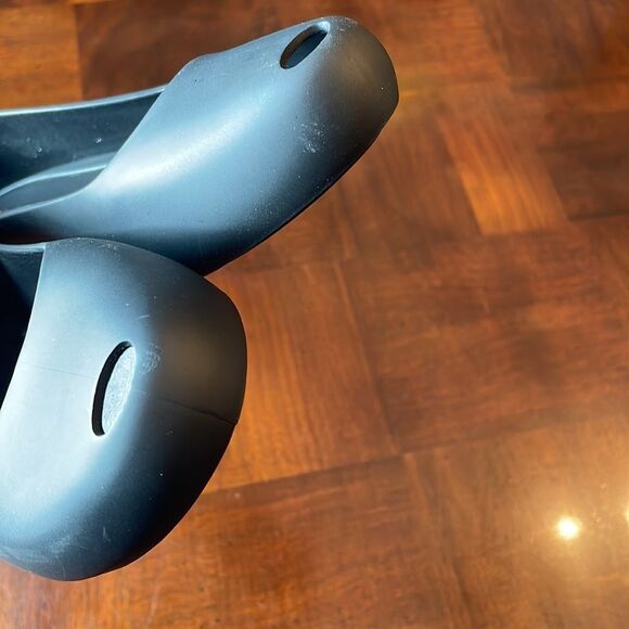 Melissa Size 9 Ultragirl Basic Solid Black Peep toe Shoes - Picture 8 of 9